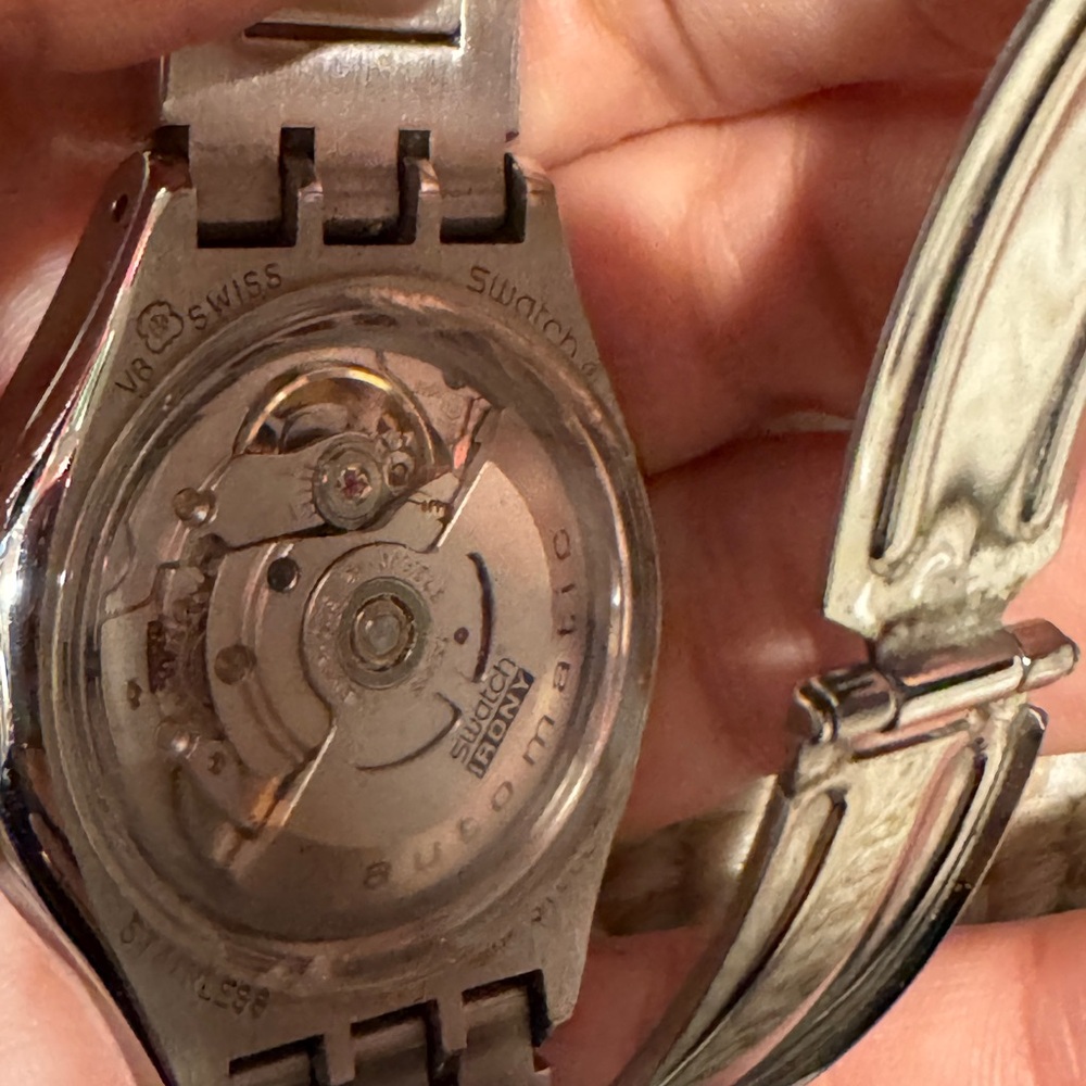 Working Vintage SWATCH Automatic Swiss Women’s Watch - Picture 3 of 5